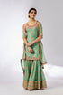 Advika Strappy Sharara Set - Mint